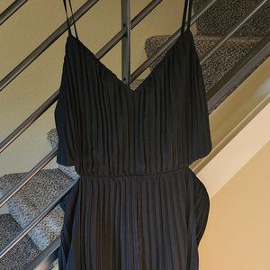 Express Black Maxi Cut-out Dress